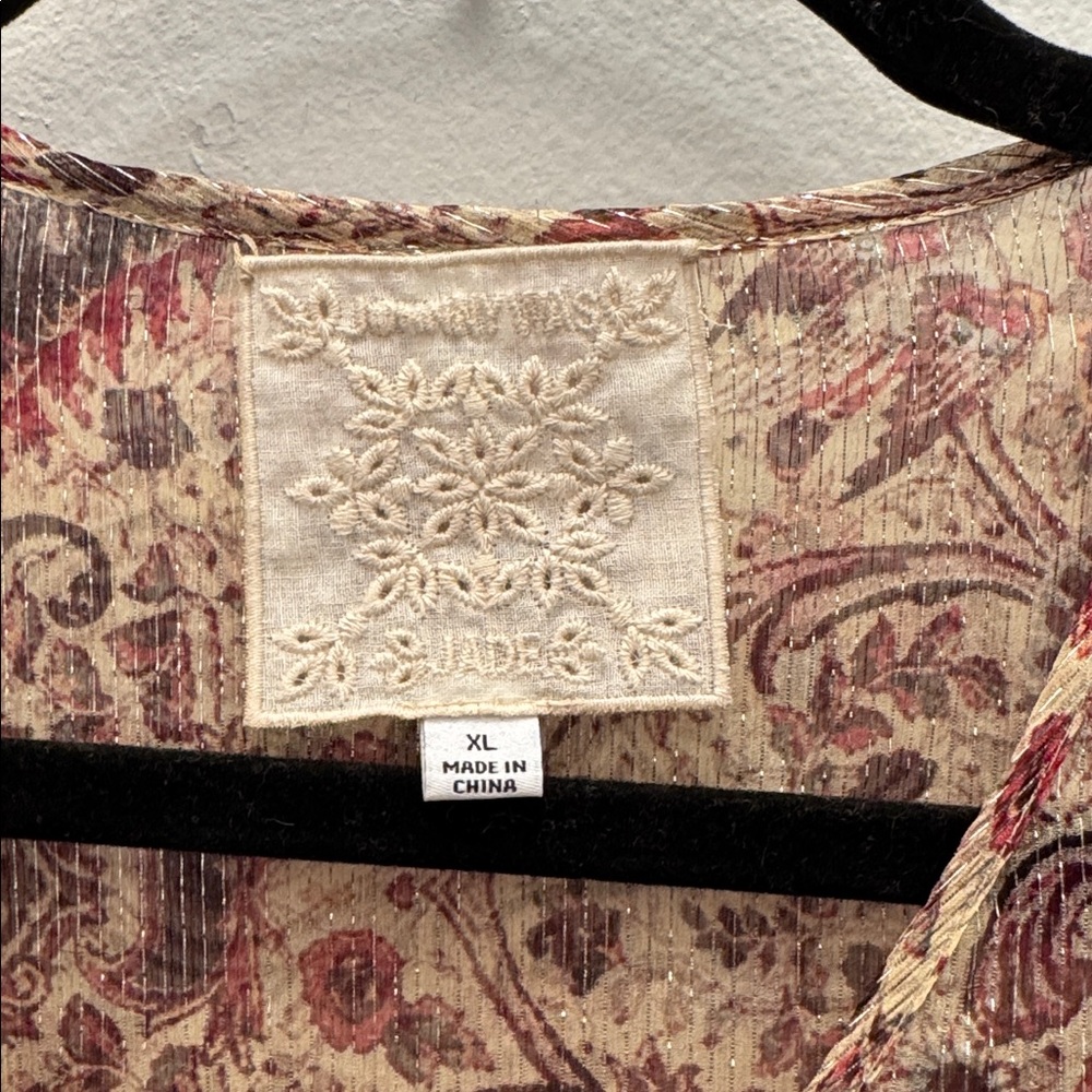Johnny Was Bohemian Paisley Maxi Dress - Picture 5 of 6